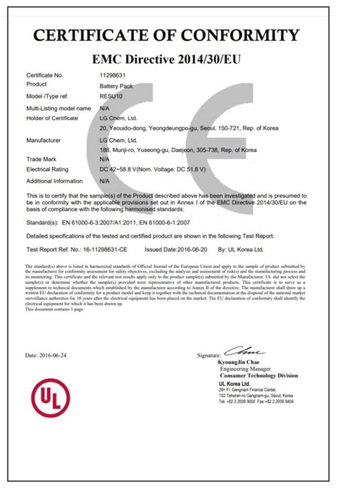 Conformity Certificate Template Free Certificate Templates