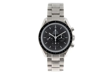 Omega Speedmaster Moonwatch Chronograph Stahl Handaufzug Kal Ref