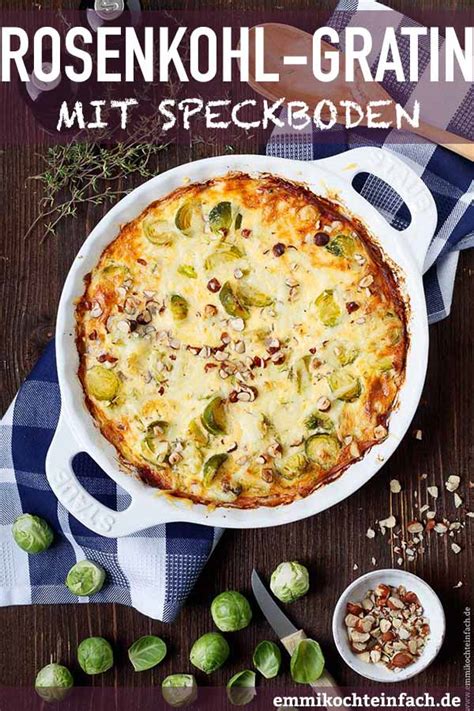 Rosenkohl Gratin Gesund Und Lecker Emmikochteinfach