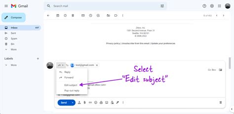 How To Change Subject Line In Gmail When Forwarding