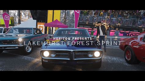 Forza Horizon 4 Lakehurst Forest Sprint Pontiac Firebird YouTube