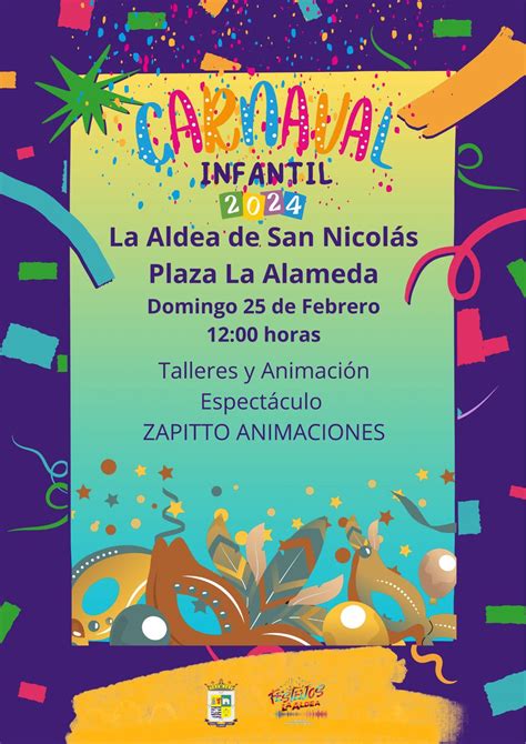 Talleres animación y espectáculos para celebrar el Carnaval Infantil