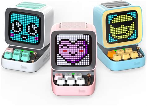 Comprar Divoom Ditoo Pixel Art Bluetooth Speaekr Pinkbluewhite En