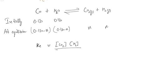 Solved Be Sure To Answer All Parts The Equilibrium Constant Kc For