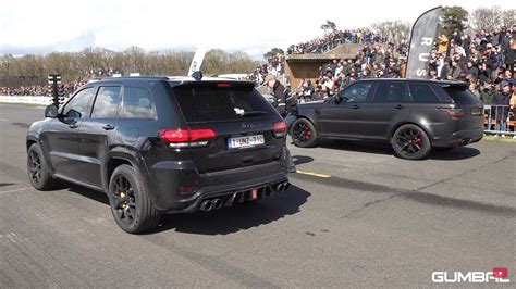 Drag Race Hp Jeep Grand Cherokee Trackhawk Takes Europe By Storm