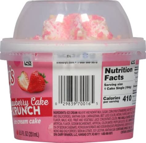 Friendly S Krunch Strawberry Ice Cream Cake Fl Oz Frys Food Stores