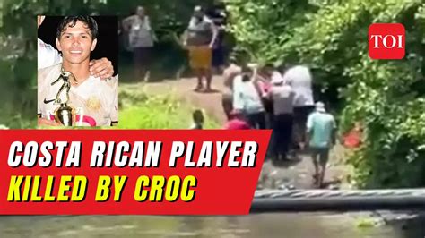 Shocking Viral Video Crocodile Kills Soccer Player Swims With Dead