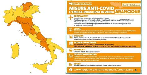 Emilia Romagna In Zona Arancione Tutto Quello Che C Da Sapere