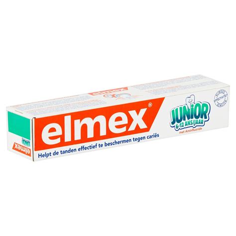 Elmex Anti Caries Junior Dentifrice 75 Ml Carrefour Site