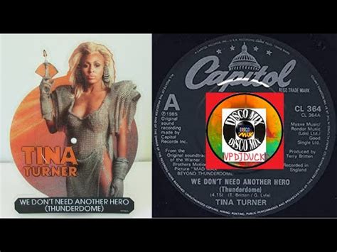 Tina Turner We Don T Need Another Hero New Disco Mix Extended