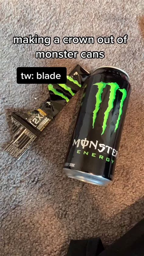 Find 'Monster can crown' on TikTok | TikTok Search