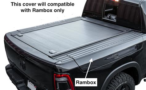 Syneticusa Retractable Hard Tonneau Cover For 2019 2024 Ram 1500 With Rambox 57 Bed Aluminum