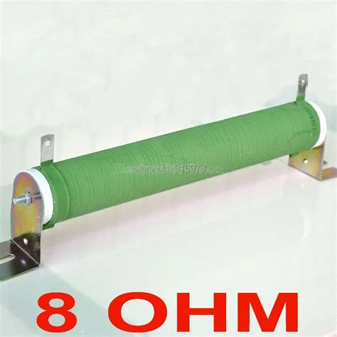 Ohm Watts Non Inductive Wirewound Coated Ceramic Tube Resistor