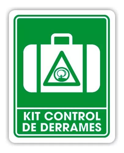 Señalamiento Kit Control De Derrames 25x35 Seguridad