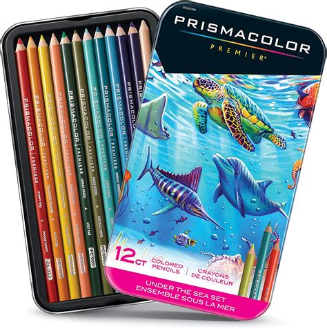 Lapices De Colores Profesionales Prismacolor Premier Under The Sea X12