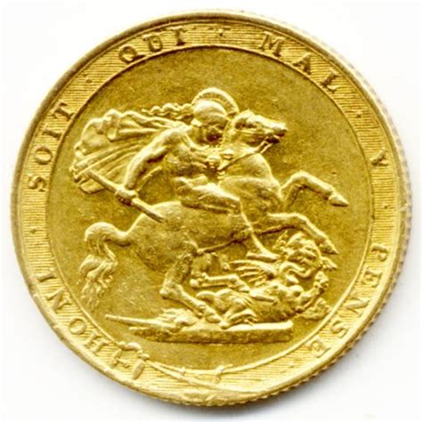 King George Iii Sovereign Gold Coin Of 1817