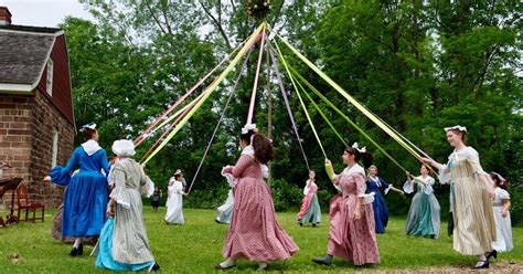 Dancing Around The Maypole