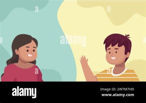 characters talking stock  footage hd   video clips alamy