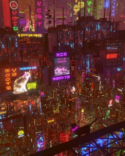 Pin By 🌴tokyo Video Plant📼 On Cyberpunk② Cyberpunk City Futuristic