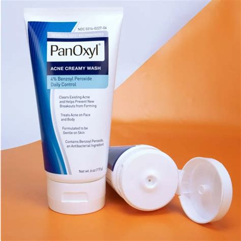 Buy Panoxyl Acne Creamy Wash Benzoyl Peroxide 4 Daily Control 170g