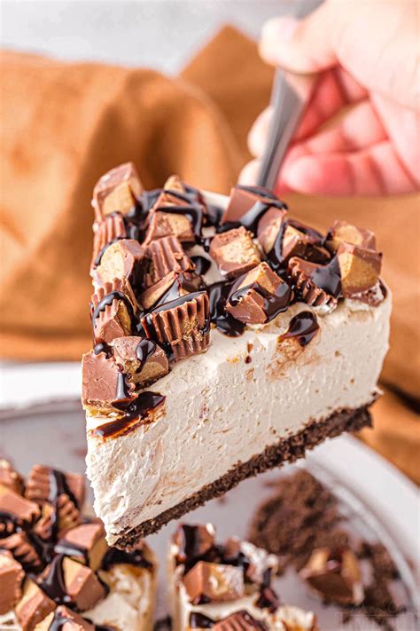 Reese S No Bake Peanut Butter Cheesecake Mom On Timeout