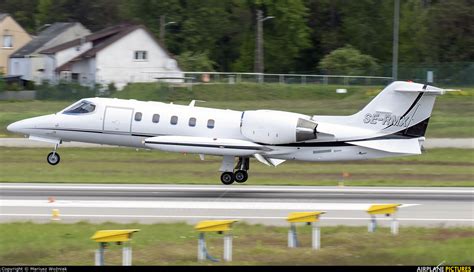 Se Rmx Saab Aircraft Company Bombardier Learjet 35 At Gdańsk Lech