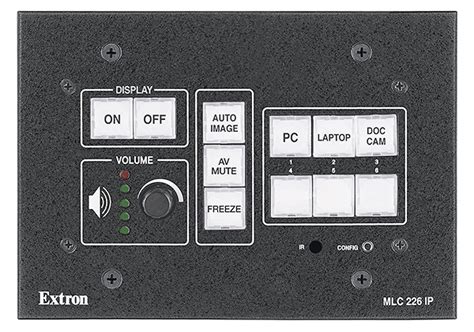 Mlc 226 Ip Medialink Plus Controllers Extron