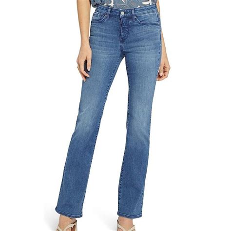 Nydj Jeans Nydj Boot Cut Stretch Denim Jeans Lift Tuck Embroidered