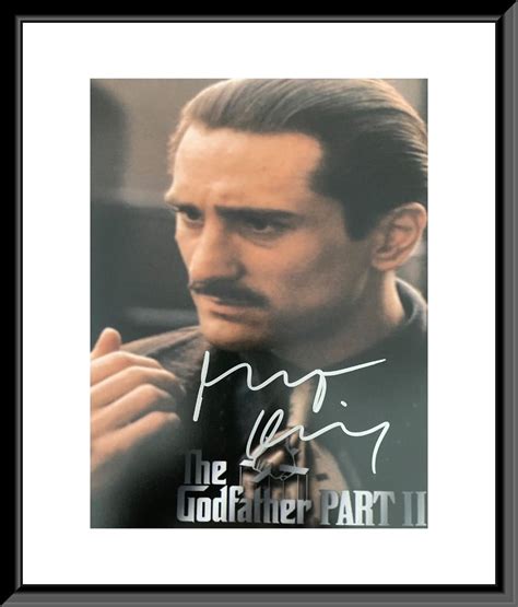 The Godfather Part II Robert De Niro Signed Movie Photo EstateSales Org