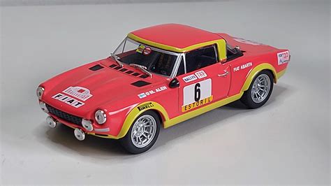 Fiat Abarth Rallye Rali Internacional Tap Al N Kivim Ki