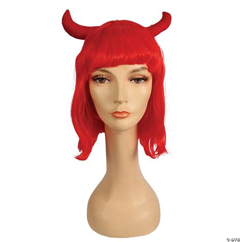 Adults Red Devil Wig