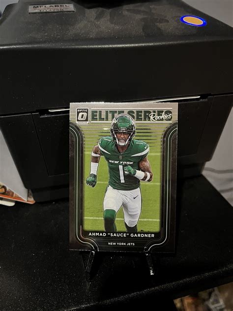 Panini Donruss Optic Ahmad Sauce Gardner Elite Series Rookies No