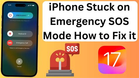 IPhone Stuck On Emergency SOS Mode How To Fix It YouTube