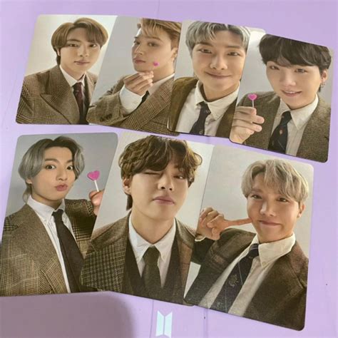 Jual Pc Photocard Bts Official Rm Jin V Jk Suga Jimin J Hope Festa D