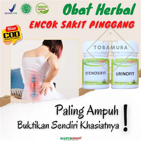 Jual Obat Sakit Nyeri Pinggang Encok Pegel Linu Syaraf Kejepit Terjepit