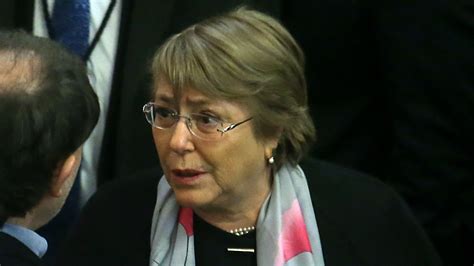 Bachelet Reconoció Recibir Fuertes Presiones Para No Publicar Informe