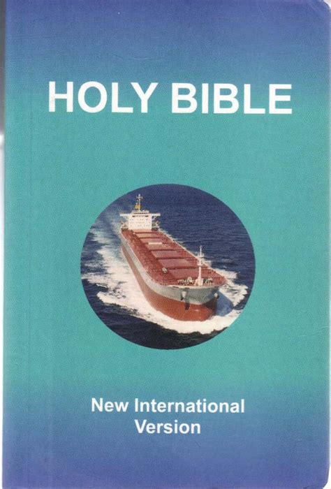 Seafarers Paperback Bible Niv Naval And Military Bible Society