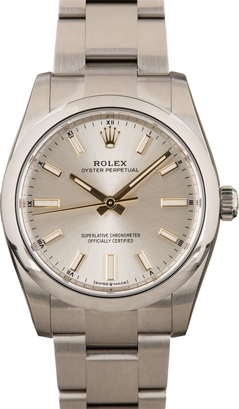 Buy Used Rolex Oyster Perpetual 6564 | Bob's Watches - Sku: 148548