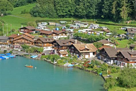 Camping Du Lac Iseltwald Near Interlaken Switzerland