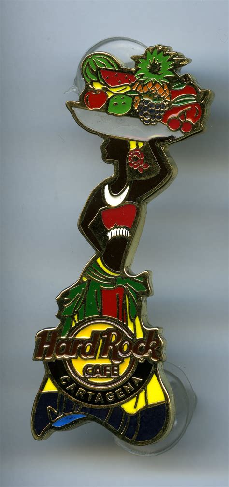 Cartagena Hard Rock Cafe Guitar Pin Guitar Pins Hard Rock Samurai