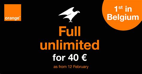 Orange launches the first fully unlimited mobile subscription in ...