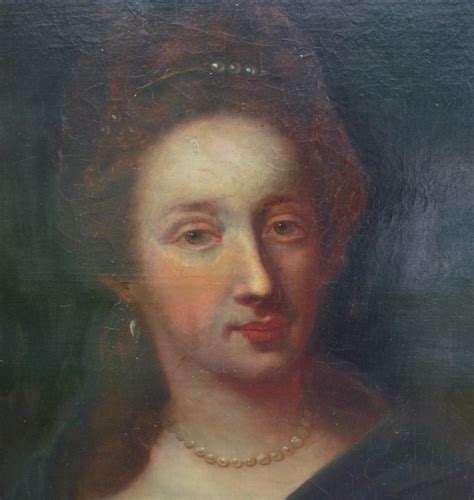 Proantic Portrait De Femme Epoque Louis Xiv Ecole Fran Aise Du Xix