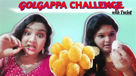 Golgappa Challenge With Twist Sharmi Sree Vlog💖💝 কাঁচা ডিম দিয়ে