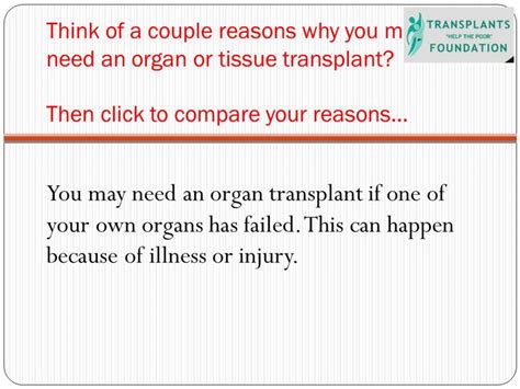 Ppt Organ Transplant Transplant India Organ And Tissues