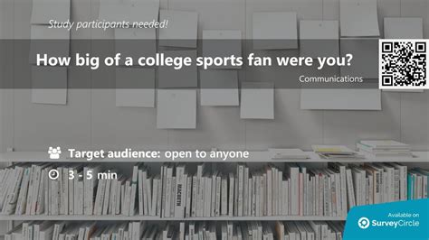 Enthusiasm in College Sports : r/SurveyCircle