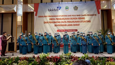 Kepala Bkkbn Kukuhkan Duta Penurunan Stunting Jawa Barat Warta Kencana