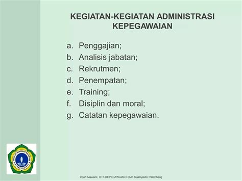 Administrasi Kepegawaian Ppt