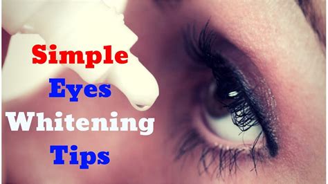 How To Make The Whites Of Your Eyes Look Even Whiter Eyes Whitening