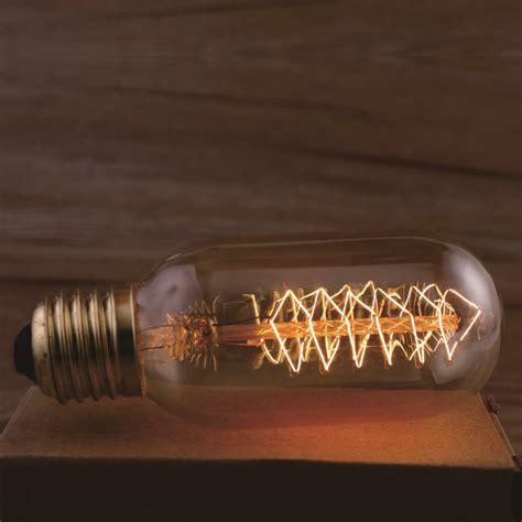 Edison E B E W Candle Bulb Globe Filament Lamp Retro