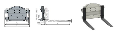 D Series Rotatorstandard Type Forklift Attachment